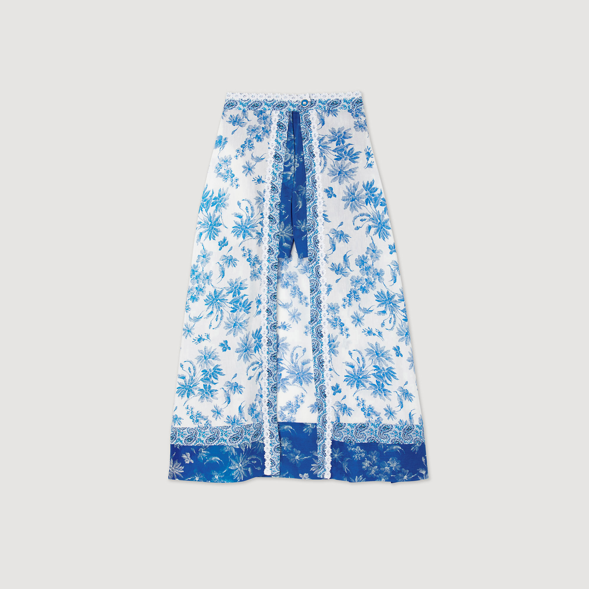 Gonna lunga con cheap shorts