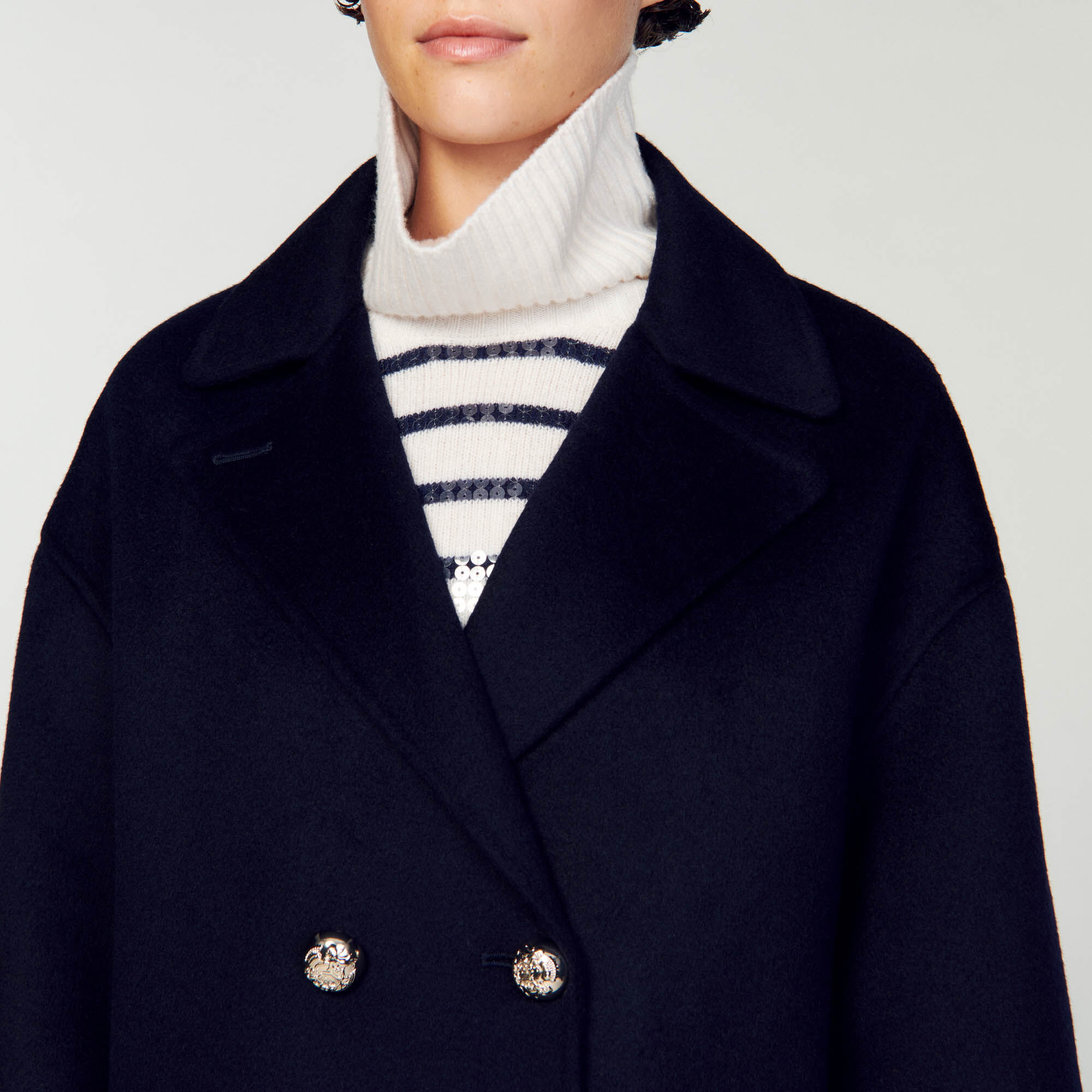 Caban oversize sales