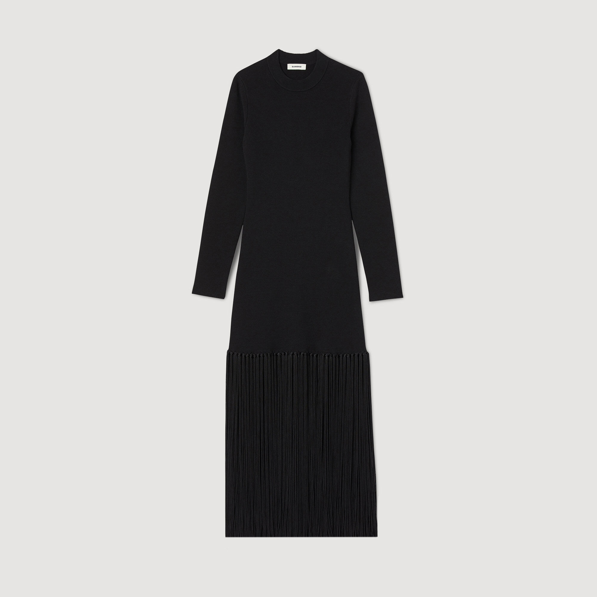 Vestito sales lungo maglia